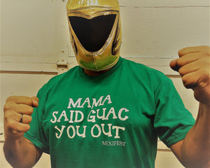 Mama said Guac you out - T-shirt in green